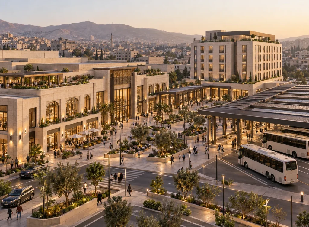 منظومة دروب المتكاملة قرب مركز التسوق